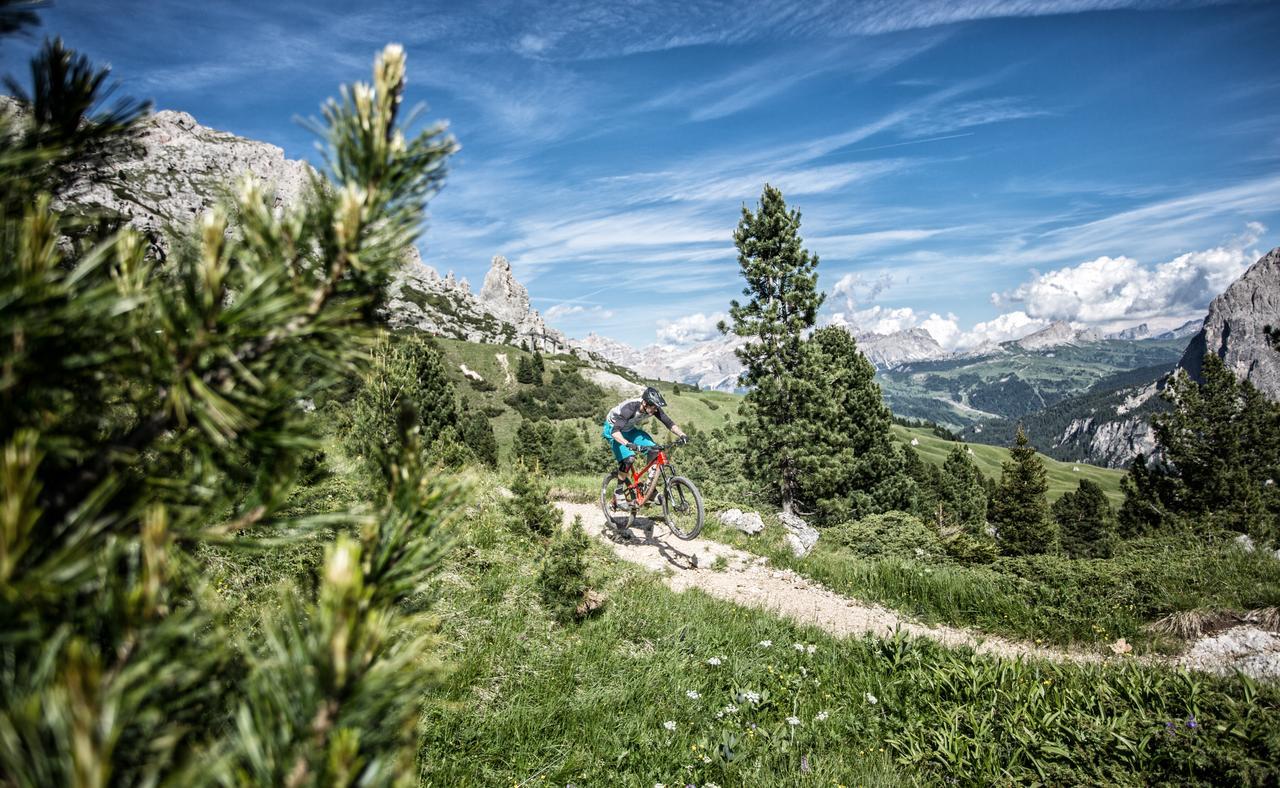 Linder Cycling Hotel Selva di Val Gardena Kültér fotó